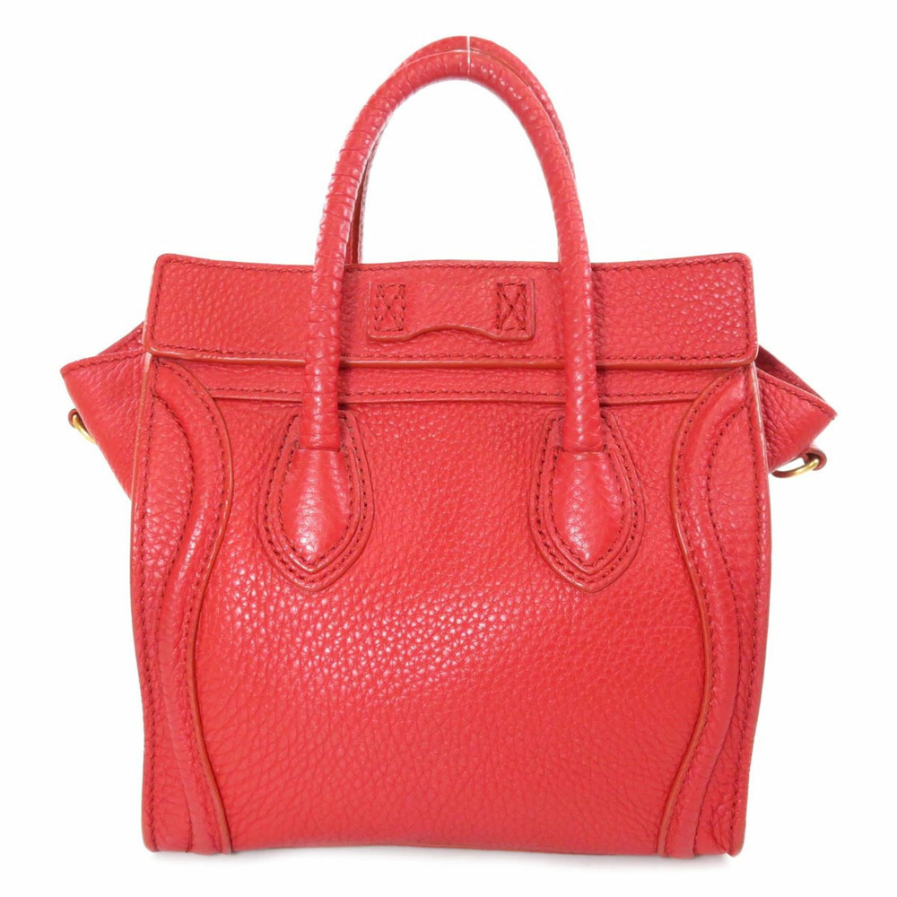 Celine Handbag Luggage Calfskin Black